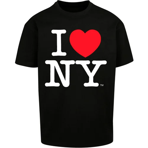 Merchcode Men's T-shirt I Love NY Oversize black