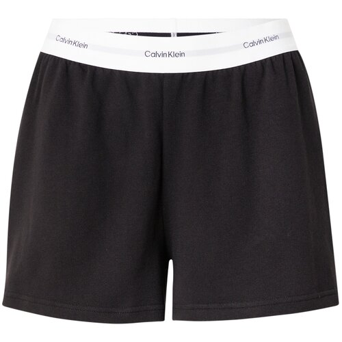 Calvin Klein Spodnji del pižame črna / bela Cene