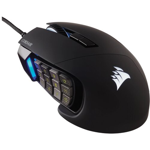 Corsair SCIMITAR RGB ELITEOptical MOBA/MMO Gaming MouseWired, 17 programmable buttons,18000 DPI Cijene