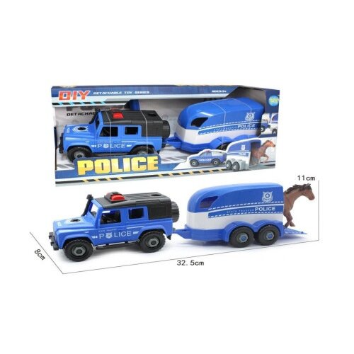  Igračka - džip+prikolica ( 087413 ) Slike