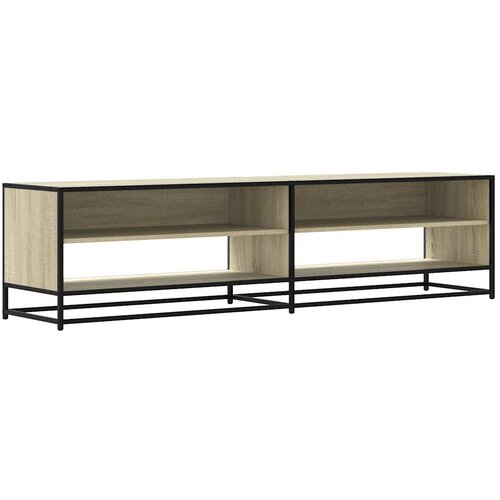 Maison Chic TV omarica - TV stojalo - Televizijska omarica sonoma hrast 180,5x40x46 cm inženirski les, (21700901) Slike