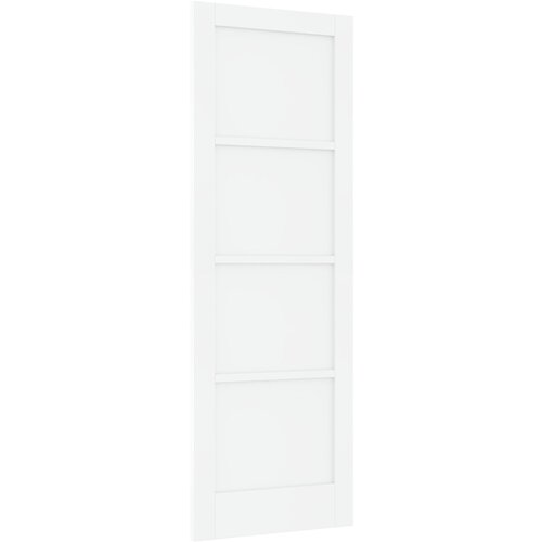 VidaXL notranja vrata &amp;quot;ORKDAL&amp;quot; bela 73.5x211x4 cm trda lesena bora Slike