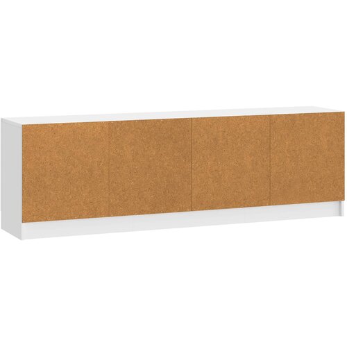  TV ormar Bijela 150 x 31 x 47 cm Konstruirano drvo - Bijela Slike
