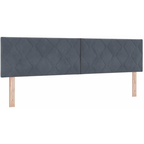  LED glava kreveta Tamno siva 180 cm Bar&amp;scaron;un Slike