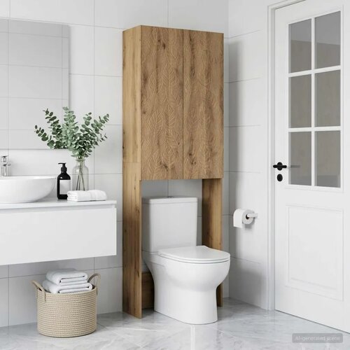  Kabinetska WC DELFT Hrast artisan 66 x 25 5 x 190 cm - Hrast artisan Cijene