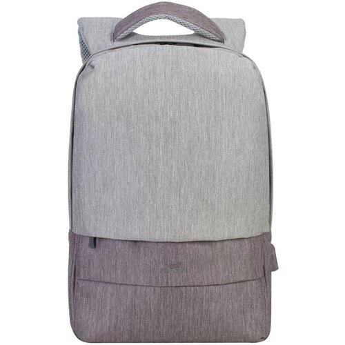 Rivacase 7562 grey/mocha anti-theft Laptop backpack 15.6 Slike