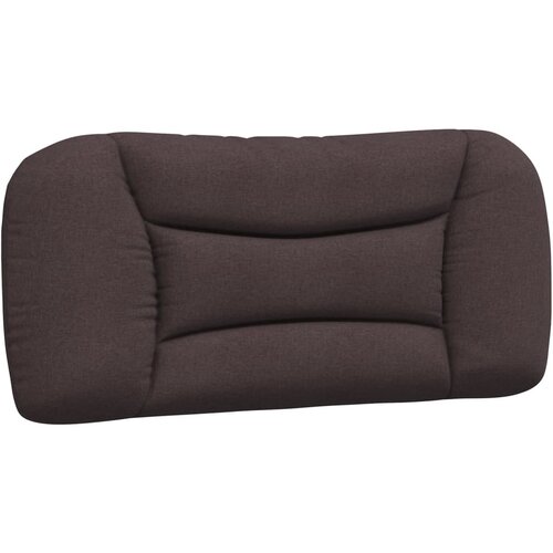 Maison Chic posteljno vzglavje - vzglavna omarica - vzglavna stranica temno rjava 90 cm blago, (21704252) Cene
