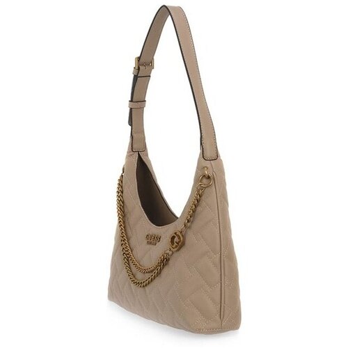 Guess Ročne torbice Bei Gracelynn Hobo Bež Slike