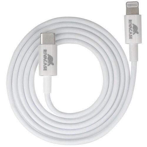 Rivacase kabl type-c to lightning 1.0m PS6017 white Slike