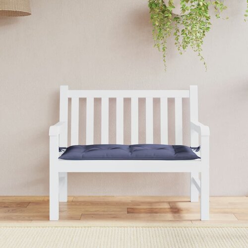 vidaXL Blazina za vrtno klop mornarsko modra 100x50x7cm oxford tkanina Cene