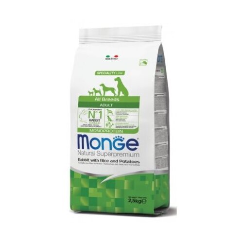 Monge dog All Mono Adult Zajec, Riž, Krompir 12 kg Cene