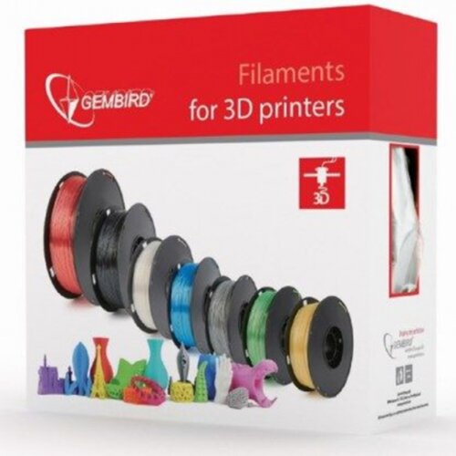 Gembird 3DP-PLA+1.75-02-B PLA-PLUS Filament za 3D stampac 1,75mm kotur 1KG Blue Slike
