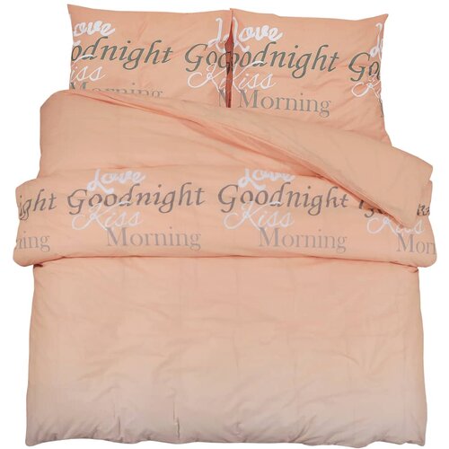 Maison Chic Komplet posteljnine - Posteljnina roza 200x200 cm bombaž, (21787022) Cene