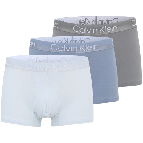 Calvin Klein Underwear Bokserice sivkasto plava / pastelno plava / tamo siva Slike