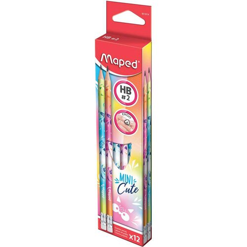Maped Grafitni svinčnik Mini Cute z radirko, HB, 1 kos Cene