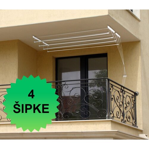  Plafonska  sušiliica za veš sa 4 šipke - 1.60m Cene