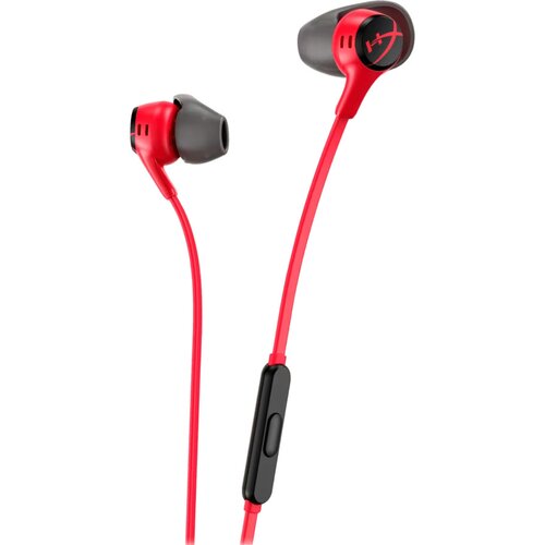 HYPER X u&amp;scaron;esne slu&amp;scaron;alke z mikrofonom Cloud Earbuds II - rdeče (705L8AA) Slike