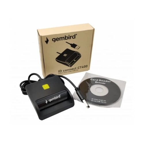 Gembird USB Smart Card Reader CRDR-CT400 Cene