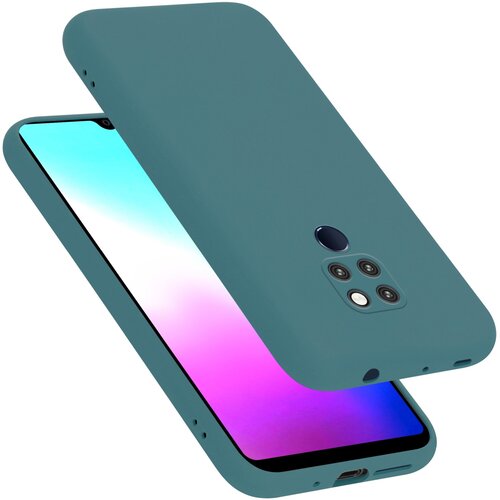 Ohišje, združljiv s Huawei v tekoči zeleni barvi - zaščitni pokrov iz fleksibilnega silikona TPU, (20585222) Cene