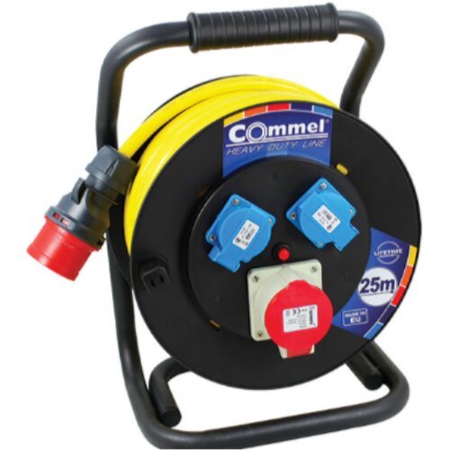 Commel Industrijski produžni kabal motalica IP44 25m Cene