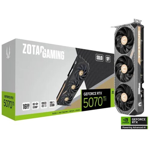 Zotac svga geforce rtx 5070 ti solid sff 16GB GDDR7 256bit, ZT-B50710D3-10P Cene