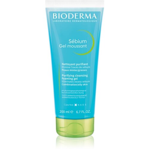 Bioderma Sébium Gel Moussant gel za čišćenje za mješovitu i masnu kožu 200 ml Cijene
