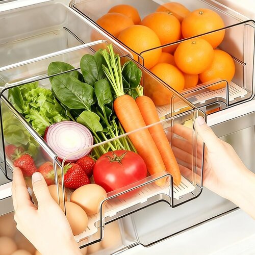 ZINUEEN organizator za hladilnik izvlečni predal Slike