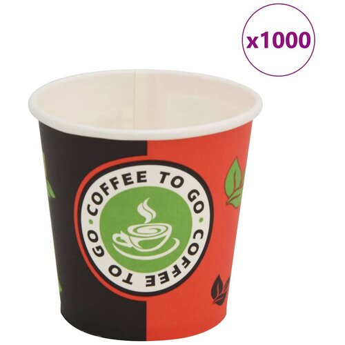  Jednokratne papirnate šalice za kavu 1000 kom 120 ml Cene