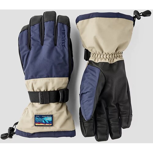 Hestra Gauntlet Sr Rokavice dark navy / beige Slike