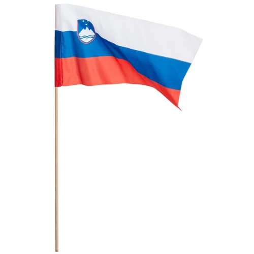 Drugo Slovenija zastavica na palici