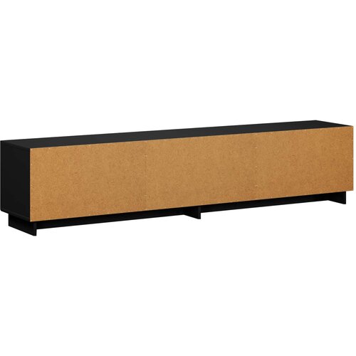  TV stalak 180 x 34,5 x 40 cm Crna Konstruirano drvo Slike