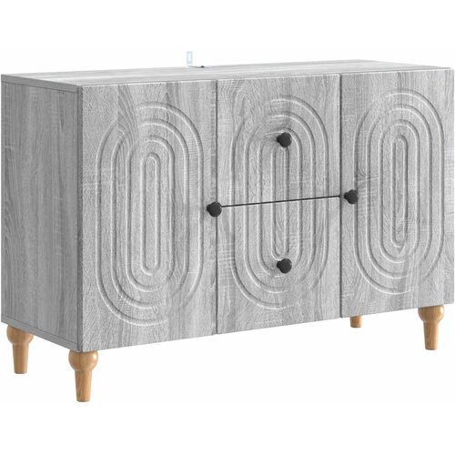 vidaXL TV omarica Siva Sonoma 89 x 34,5 x 60 cm Inženirski les, (5000217337) Cene