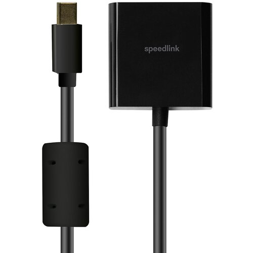 Mini DisplayPort adapter SPEEDLINK, DisplayPort to VGA Adapter HQ, SL-170011-BK Slike
