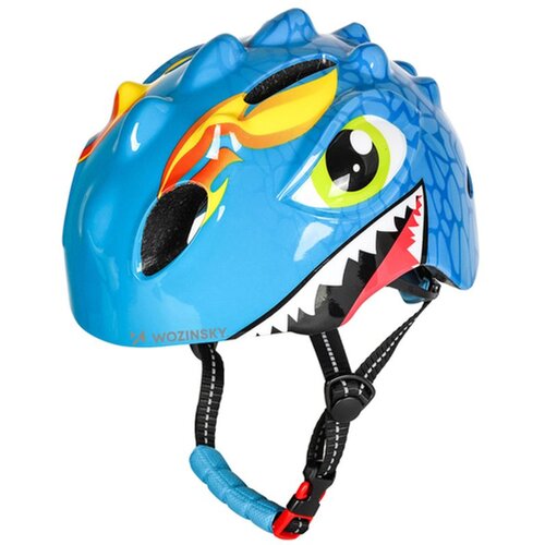 Wozinsky OTRO&Scaron;KA KOLESARSKA ČELADA DRAGON MOTIVATION DO 50-54 CM Z ZA&Scaron;ČITO, (5000260503) Cene