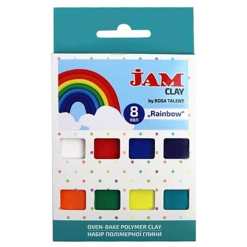 Rosa Polimerna glina Talent - set Rainbow 8 x 20 g Cijene