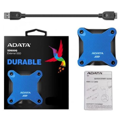 Adata eksterni SSD 240GB ASD600Q USB 3.2 Adata Cijene