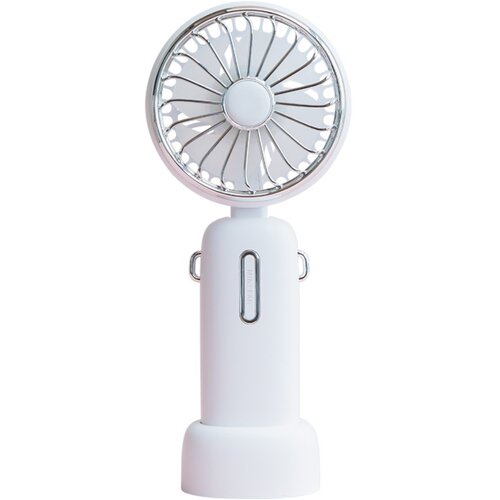 INF Zložljiv polnilni ročni ventilator 4800mAh, 3-hitrostni, z vrvico White, (5000310493) Cene
