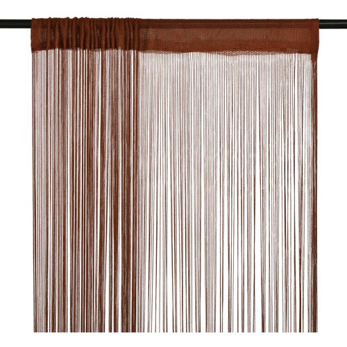vidaXL Končane Zavjese 2 kom 100x250 cm Smeđe Cijene