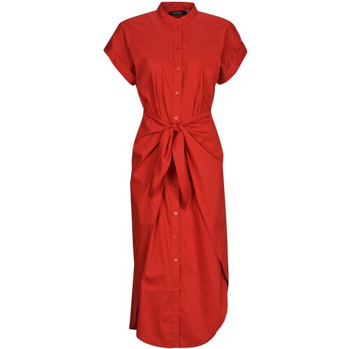 Polo Ralph Lauren CHONIE-SHORT SLEEVE-DAY DRESS Crvena Slike