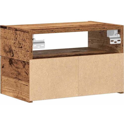  Zidni noćni ormarić staro drvo 45x26x28,5 cm Slike