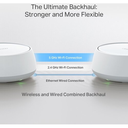 Tp-link set 2x wi‐fi 7 mesh sistem za celo domaćinstvo deco BE22 Slike