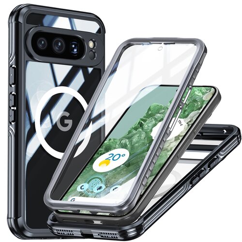 INF Za&amp;scaron;čitna torbica s stojalom za Google Pixel 9 Pro XL Black Google Pixel 9 Pro, (5000299800) Slike