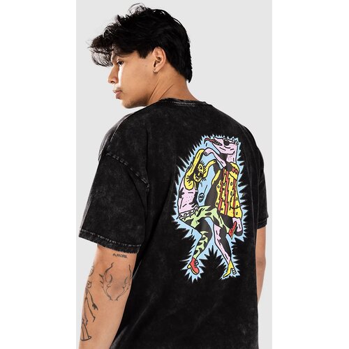 Volcom Fa Bob Mollema 1 T-shirt light acid black Cene