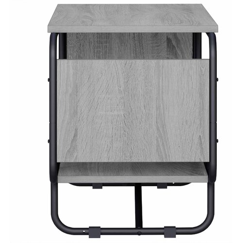  TV stalak 80 x 36 x 45 cm Siva Sonoma Konstruirano drvo Slike