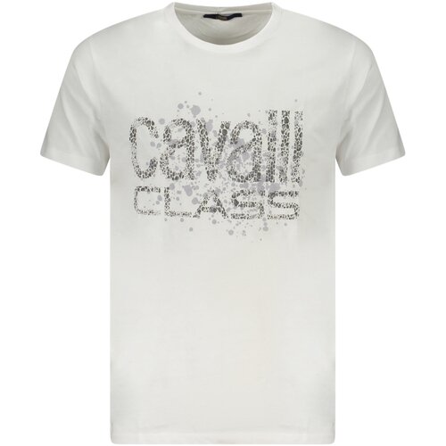 Cavalli Class SHORT SLEEVE T-SHIRT MEN WHITE Slike