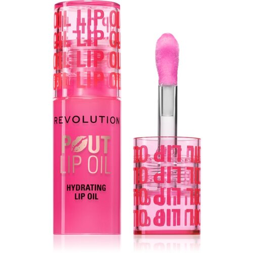 Makeup Revolution pout lip oil ulje za usne raspberry pink 3ml Slike