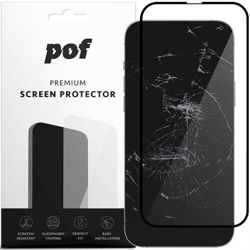 POF FULL COVER GLASS KALJENO STEKLO ZA IPHONE 13 PRO MAX 14 PLUS, (21964775) Cene