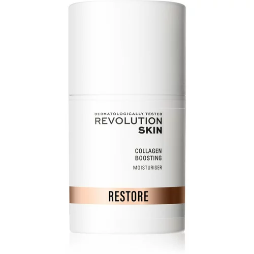 Revolution Restore Collagen Boosting revitalizirajuća hidratantna krema za lice za poticanje sinteze kolagena 50 ml