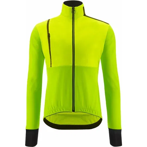 Santini Vega Absolute Jacket Verde Fluo L