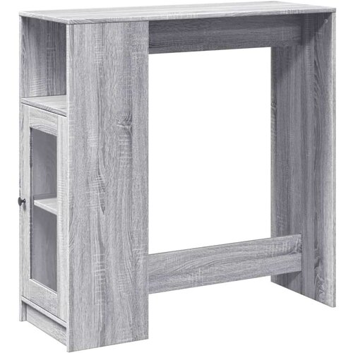 VidaXL barski stol s držačima boja hrasta 101x40x103,5 cm drveni Slike